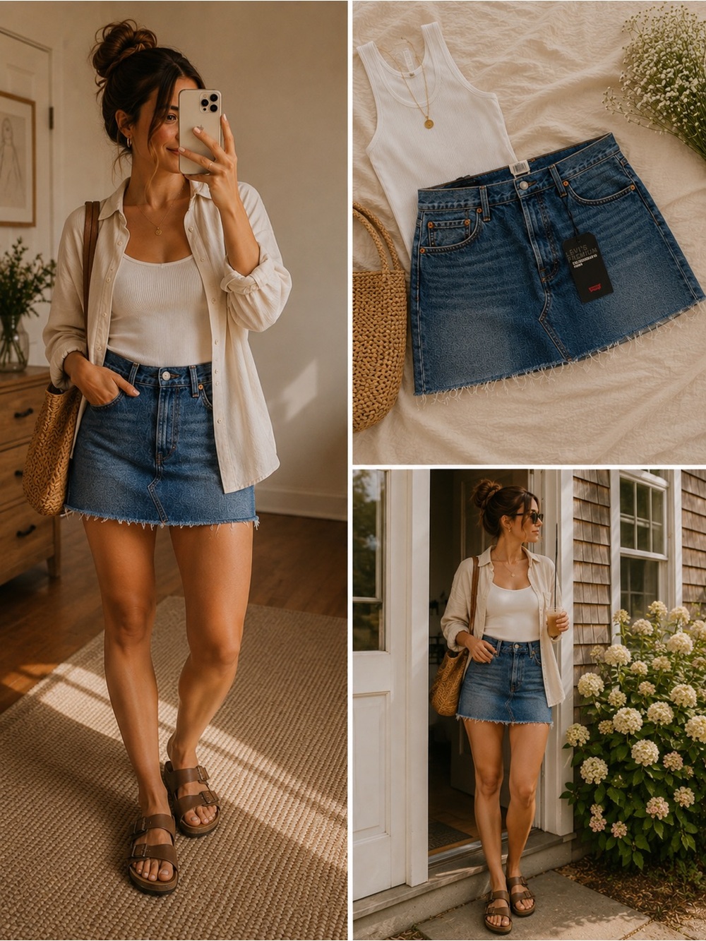 Levi’s denim skirt